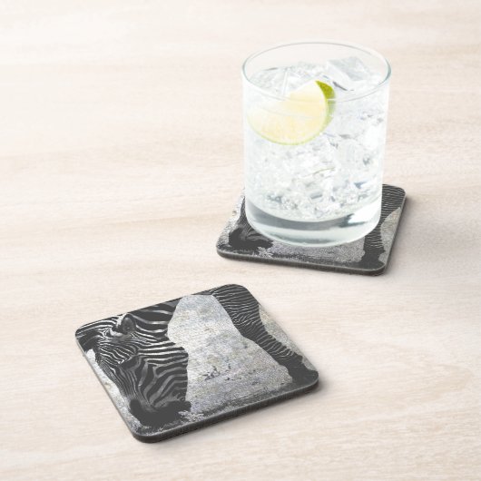 Zebra Drankjes Onderzetter (Rechterzijde)