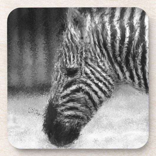 Zebra Drankjes Onderzetter (Voorkant)