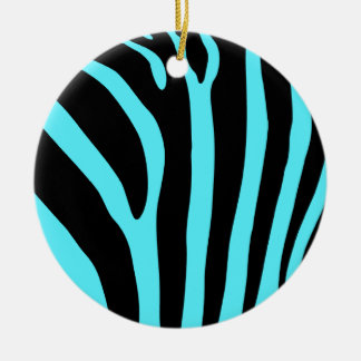 Zebra-druksieresom Keramisch Ornament