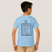 Zebra-EDS, Medisch, Zebras, ROCK! T-shirt (Achterkant volledig)