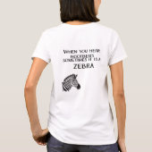 Zebra EDS-Shirt T-shirt (Achterkant)