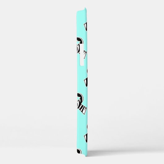 Zebra Ehlers-Danlos Syndrome EDS Awareness Ribbon Case-Mate iPhone Case (Achterkant / Rechts)