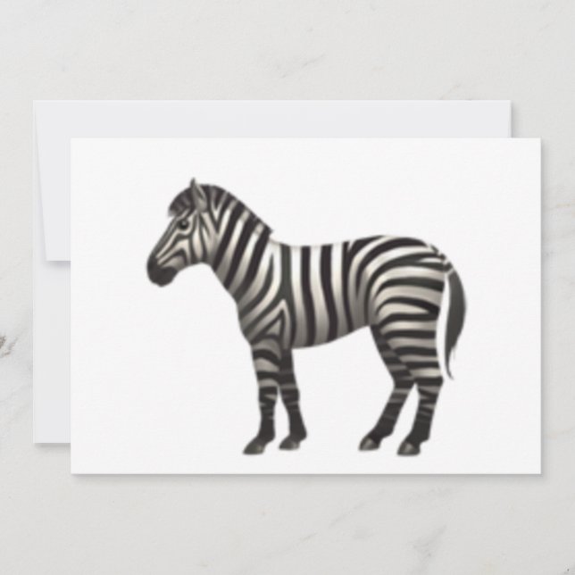 Zebra - Emoji (Voorkant)
