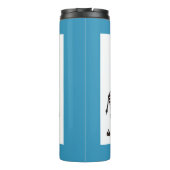 Zebra en Baby Thermosbeker (Achterkant)