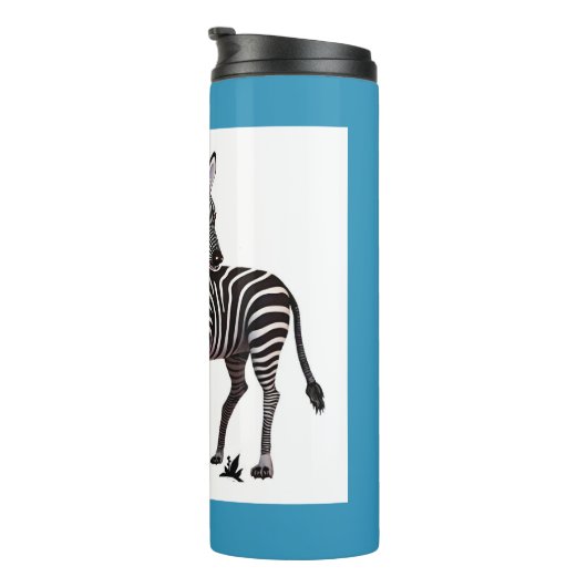 Zebra en Baby Thermosbeker (Geroteerd rechts)