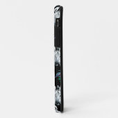 Zebra en exotische bloemen Case-Mate iPhone case (Achterkant/links)