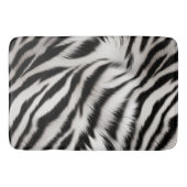 Zebra en Leopard Dierenbont Badmat (Voorkant)