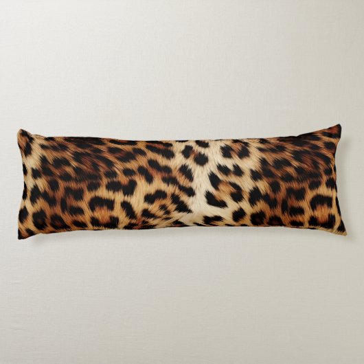 Zebra en Leopard Dierenbont Lichaamskussen (Achterkant)