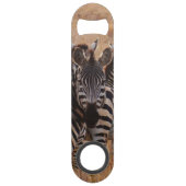 Zebra en Lion Speed Bottle Opener Flessenopener (Voorkant)