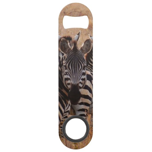 Zebra en Lion Speed Bottle Opener Speed Flessenopener (Voorkant)