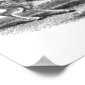 Zebra en Poster van landbouwhuisdieren (Hoek)