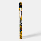 Zebra en roos struik Case-Mate iPhone case (Achterkant / Links)