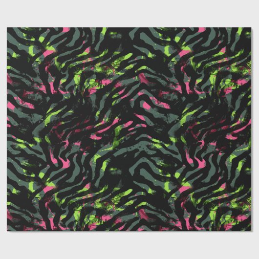 Zebra- en verpakkingspapier cadeaupapier (Vlak)