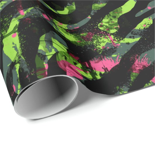 Zebra- en verpakkingspapier cadeaupapier (Rol Hoek)