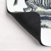  Zebra en wilde dieren Muismat (Hoek)