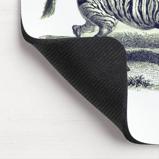  Zebra en wilde dieren Muismat (Hoek)