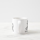 Zebra Espresso Cup Kop (Achterkant)