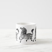 Zebra Espresso Cup Kop (Voorkant)