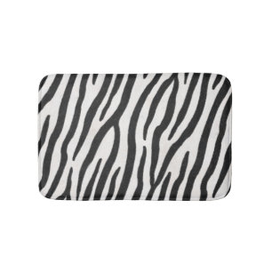 Zebra Exotische dierenprint Badmat