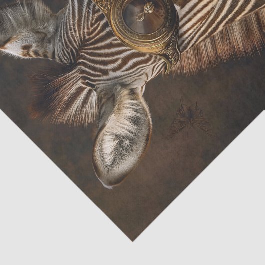 Zebra Extravaganza11 Tissuepapier (Detail)