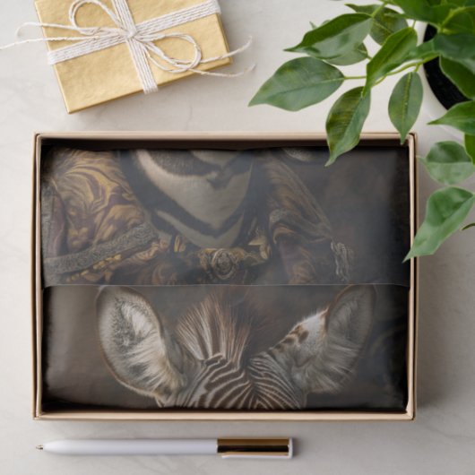 Zebra Extravaganza11 Tissuepapier (Geschenk)