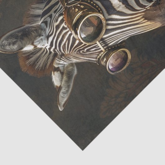 Zebra Extravaganza13 Tissuepapier (Detail)