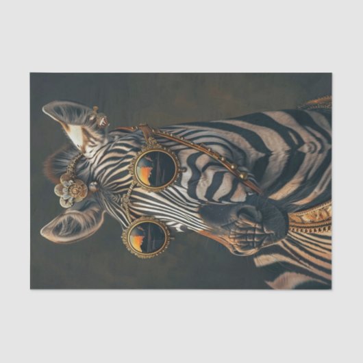 Zebra Extravaganza15 Tissuepapier (Voorkant)