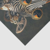 Zebra Extravaganza15 Tissuepapier (Detail)