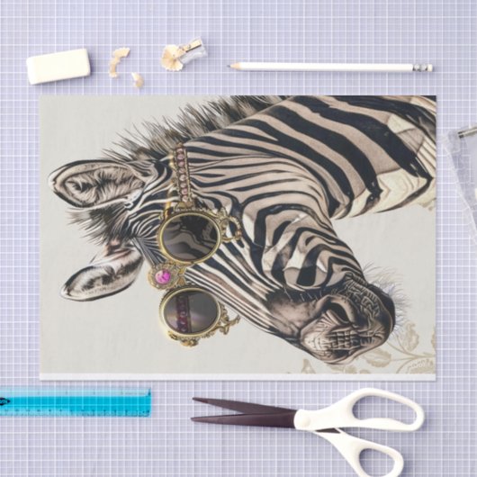 Zebra Extravaganza17 Tissuepapier (Craft)