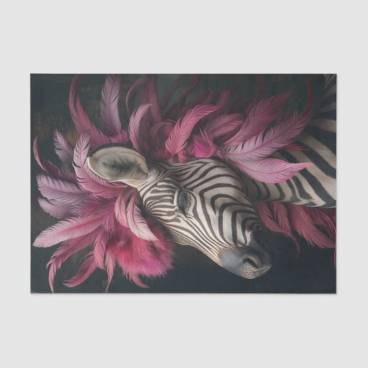 Zebra Extravaganza2 Tissuepapier (Voorkant)