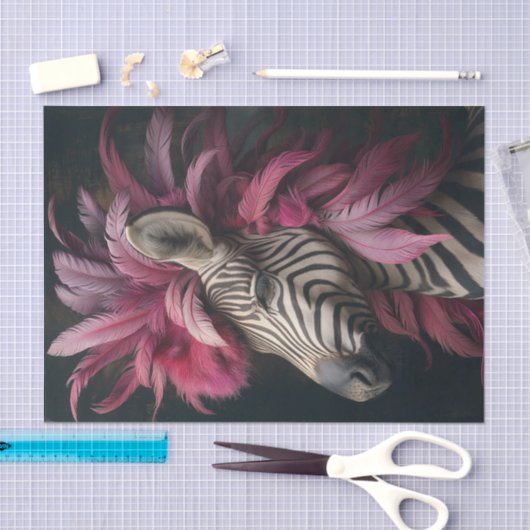 Zebra Extravaganza2 Tissuepapier (Craft)