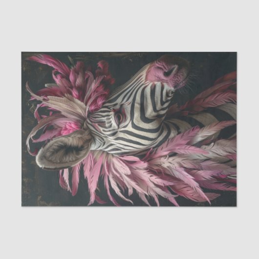 Zebra Extravaganza3 Tissuepapier (Voorkant)