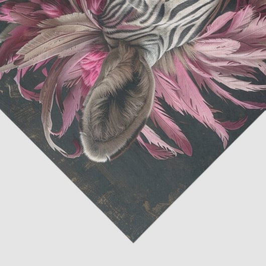 Zebra Extravaganza3 Tissuepapier (Detail)