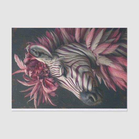 Zebra Extravaganza4 Tissuepapier (Voorkant)