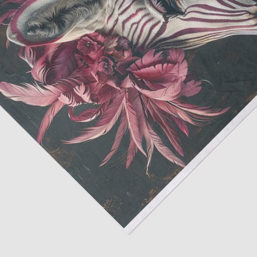 Zebra Extravaganza4 Tissuepapier (Detail)