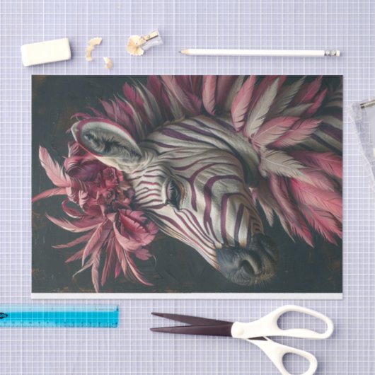 Zebra Extravaganza4 Tissuepapier (Craft)