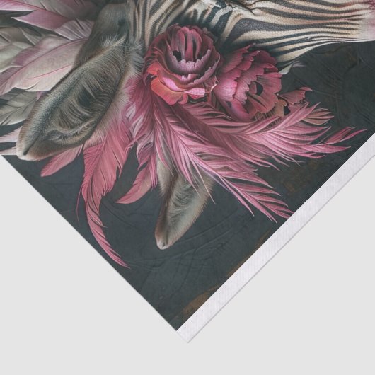 Zebra Extravaganza5 Tissuepapier (Detail)