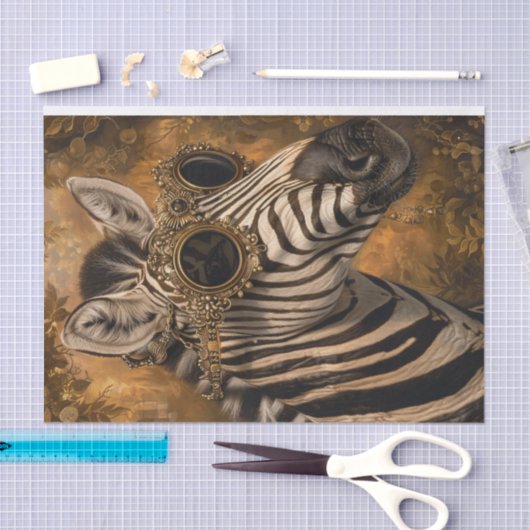 Zebra Extravaganza7 Tissuepapier (Craft)