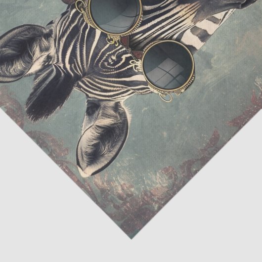 Zebra Extravaganza8 Tissuepapier (Detail)