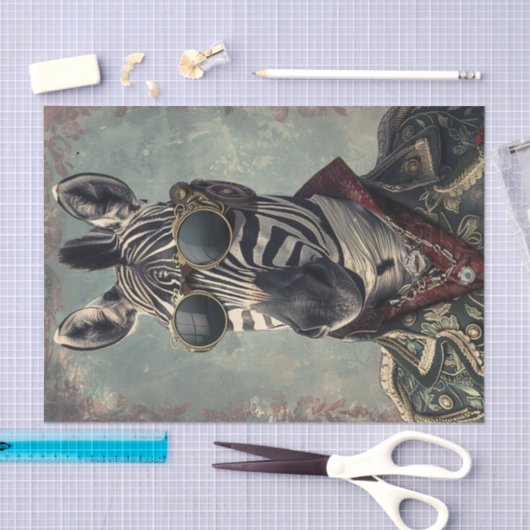 Zebra Extravaganza8 Tissuepapier (Craft)