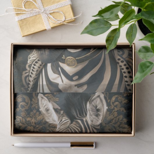 Zebra Extravaganza9 Tissuepapier (Geschenk)