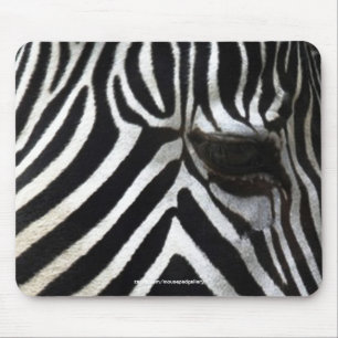 Zebra Eye African Horse Wildlife Mousepad Muismat