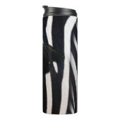 Zebra Eye Close-up Thermosbeker (Geroteerd rechts)