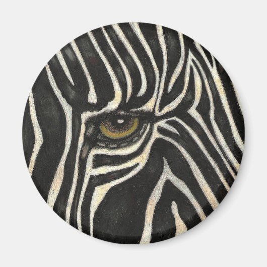Zebra Eye Magnet (Voorkant)