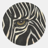 "Zebra Eye" Stickers (Voorkant)