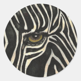 "Zebra Eye" Stickers
