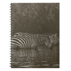ZEBRA FAMILIE DRINK NOTITIEBOEK