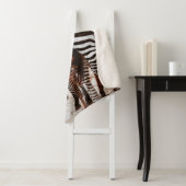 ZEBRA FAMILIE SHERPA DEKEN (In situ)