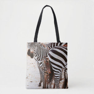 ZEBRA FAMILIE TOTE BAG