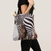 ZEBRA FAMILIE TOTE BAG (Dichtbij)